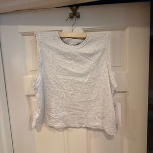 Athleta Light Gray Tank Top